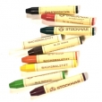 STOCKMAR - single crayon, 02 vermilion